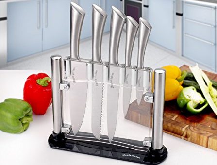 80% off 6 Piece Stainless Steel Utopia Kitchen Knife Set – On sale for under $20