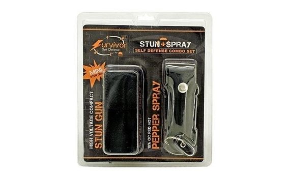 Stun Gun + Pepper Spray Combo on sale for $15