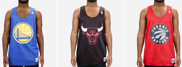 Mitchell & Ness NBA Reversible Scrimmage Jerseys on sale for UNDER $20 (retail $55)