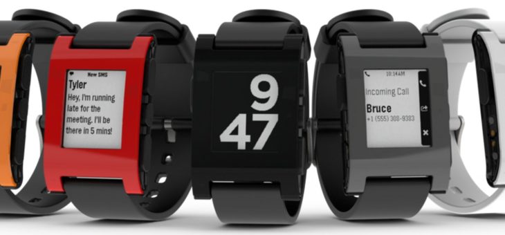 Pebble Smart Watch (works natively with iPhone) – Only $17 with coupon