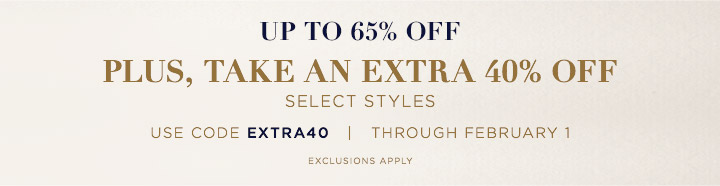 EXTRA 40% OFF – Ralph Lauren Sale