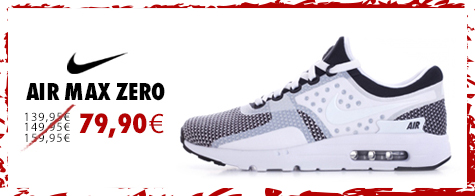 45% Off Nike Air Max Zero – Several Colorways