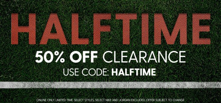 Extra 50% Off Coupon – Tons of Kicks, Clothing and Hats