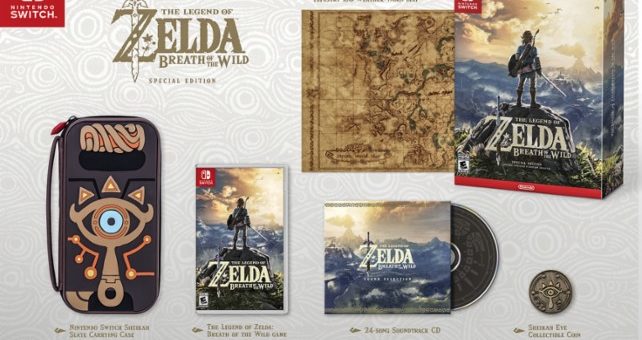 Nintendo Switch – Zelda: Breath Of The Wild Special Edition