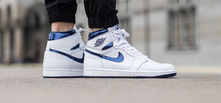 Jordan Retro 1 OG High Metallic Navy Under $100