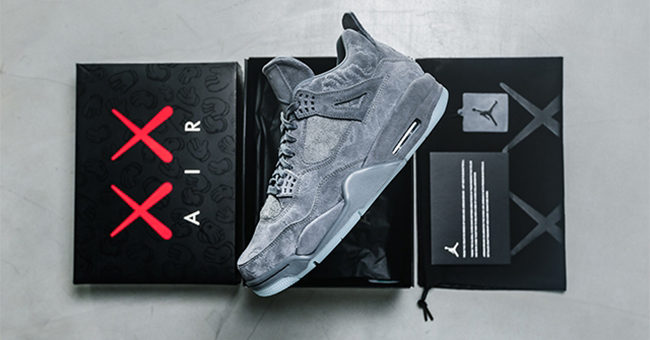 KAWS x Jordan Retro 4 (930155-003) Release Date