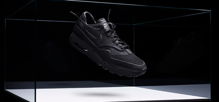 Air Max 1 Flyknit Royal x Arthur Huang Triple Black