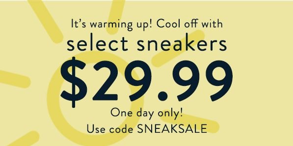 TODAY ONLY – Sperry Shoe Sale – Only $29.99 w/Coupon