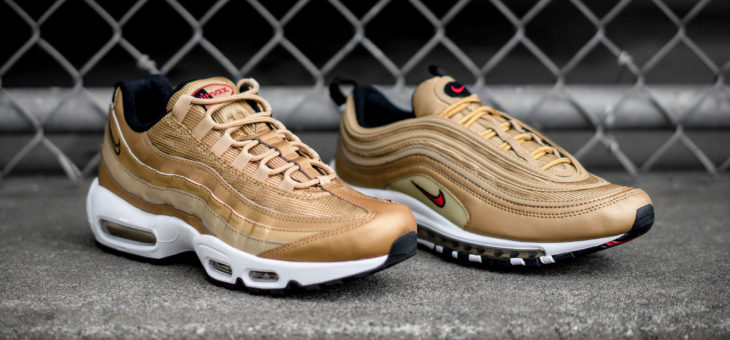 Nike Air Max Gold Pack drops in 15 minutes!
