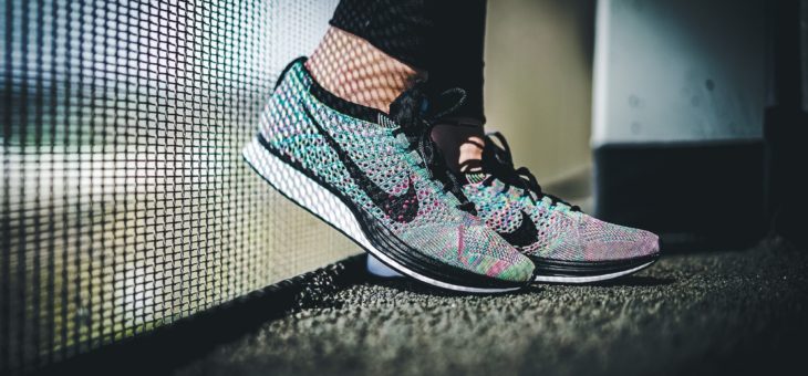 Nike Multicolor Flyknit Racer on sale for ONLY $102
