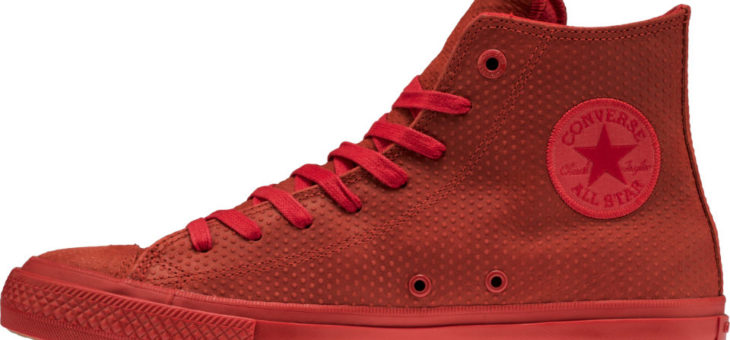 Triple Red Converse Chuck Taylor All-Star II is $46 w/Free Shipping