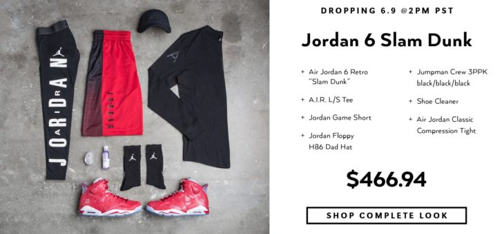 Jordan Retro 6 “Slam Dunk Pack” Fri-Js Restock