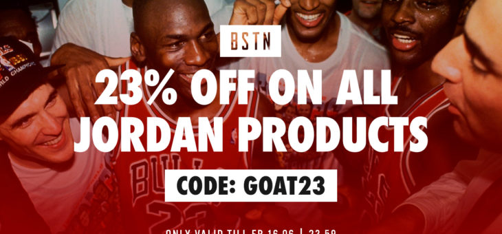 23% off Jordans – Includes Limited and New Releases