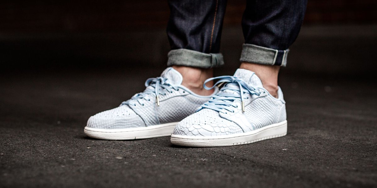 jordan 1 retro low ns black python