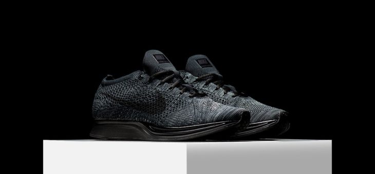 Triple Black Nike Flyknit Racer on sale for $102 (retail $150)