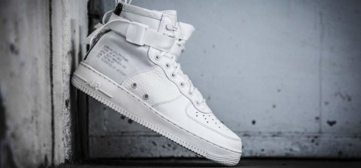 Nike SF Air Force 1 Mid “Triple Ivory” (AA6655-100) Release Links