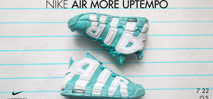 Nike Air More Uptempo Island Green Releases In Thirty Minutes