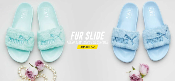 Rihanna x Puma Fenty Fur Slide Release Links