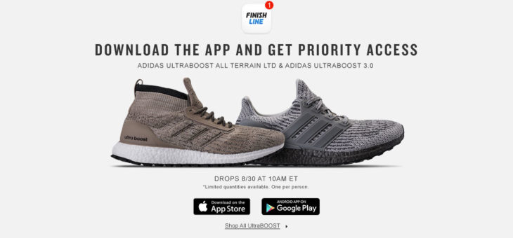 Links for the new adidas Ultra Boosts that drop in 20 minutes