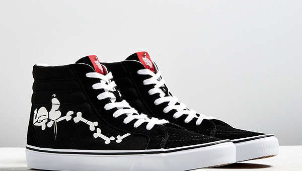 Vans X Peanuts Sk8-Hi “Bones” available Under Retail