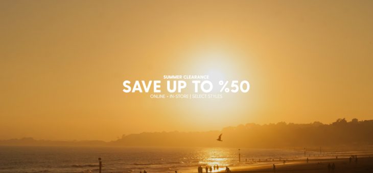 50% off Summer Sale Plus an Extra 25% off Select Kicks and Clothing