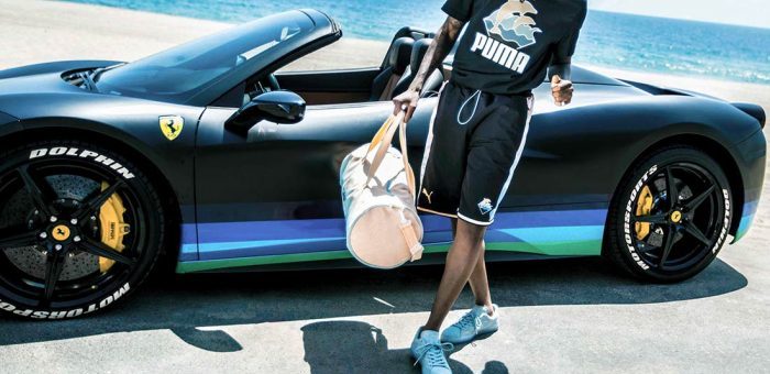 Pink Dolphin x Puma Suede “Sands & Shores” on sale for $40 w/Free Shipping (retail $90)