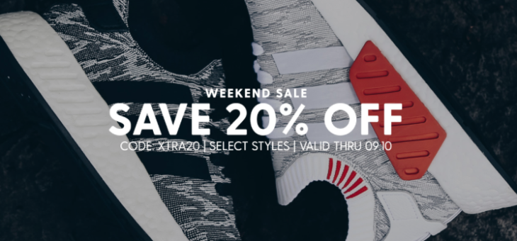 Extra 20% off adidas Ultra Boost, NMD and more