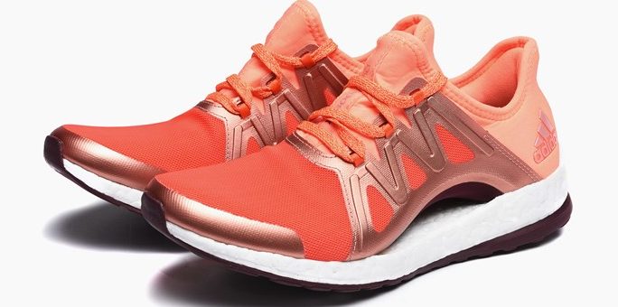 adidas Pure Boost Xpose “Energy Glow” on sale for $59.98 (retail $130)