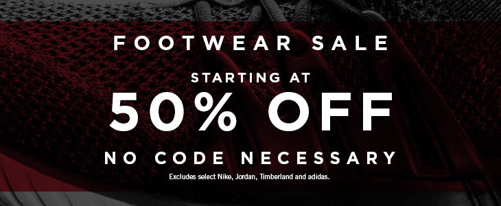 50% OFF Kicks Limited Time Sale