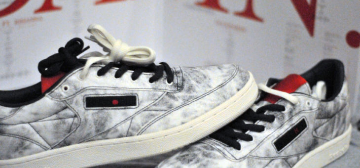 Kendrick Lamar x Reebok Classic Club C “k-dot” on sale for $46