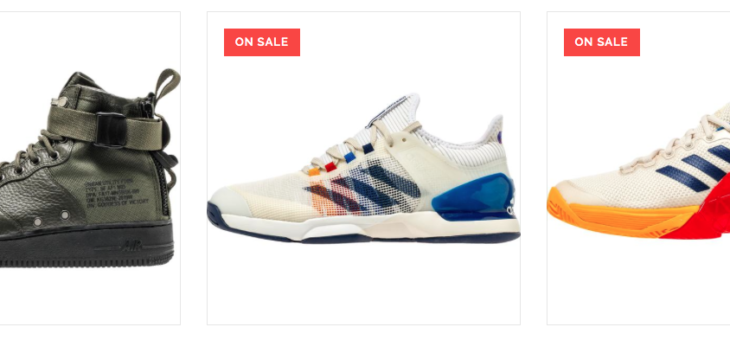 Extra 20% off Nice Kicks including adidas collaborations