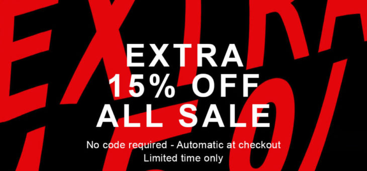 EXTRA 15% off kicks at END