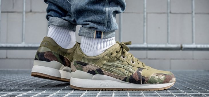 30% off Asics Gel-Lyte III Martini Olive Camo