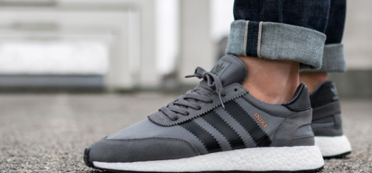 adidas Iniki Runner Dark Grey on sale for $84
