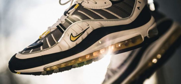 Nike Air Max 98 OG Tour Yellow Release Links