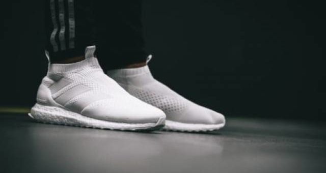 Adidas A 16+ Purecontrol Ultra Boost Mid Triple White is 50% off